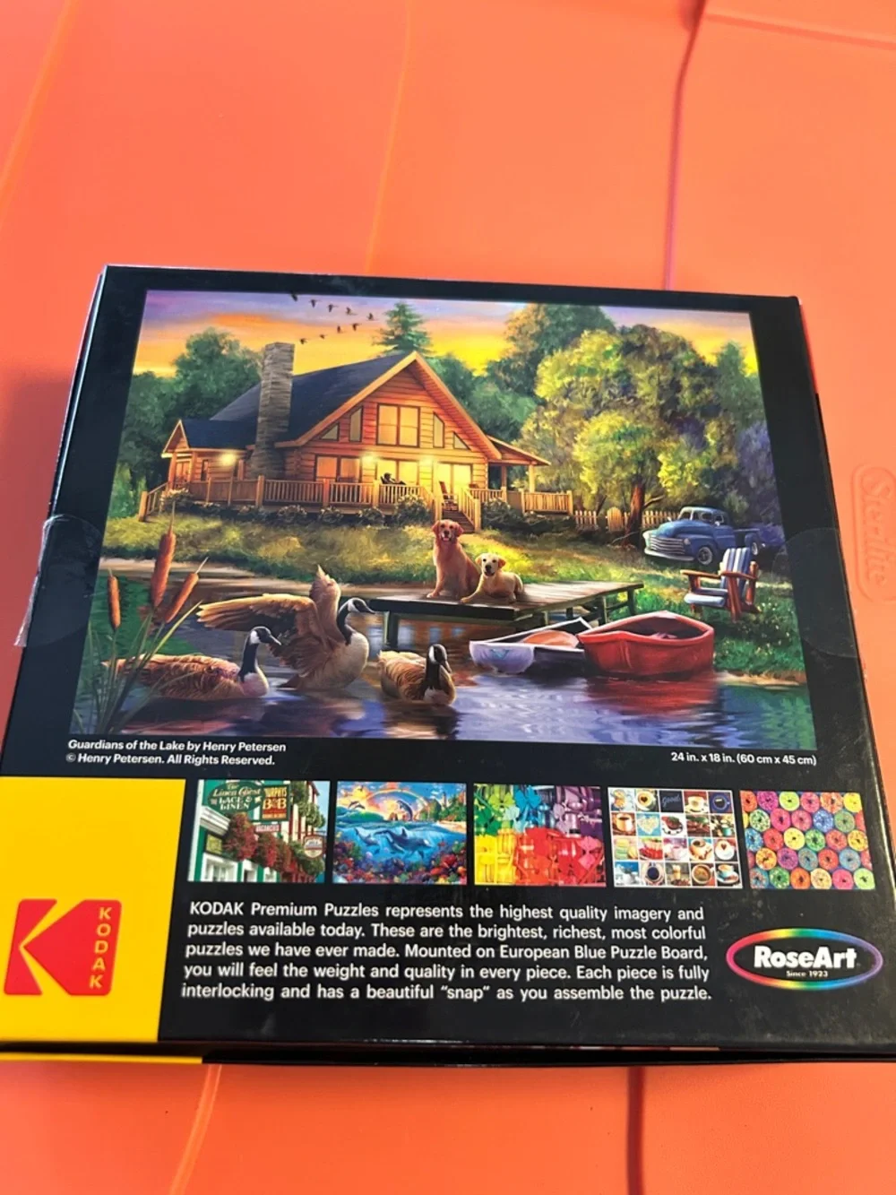 "Guardians of the Lake" jigsaw puzzle 550 pieces. - Picture 3 of 3